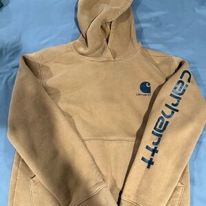 Boys Large 14-16 Carhartt Hooded Sweatshirt - like new